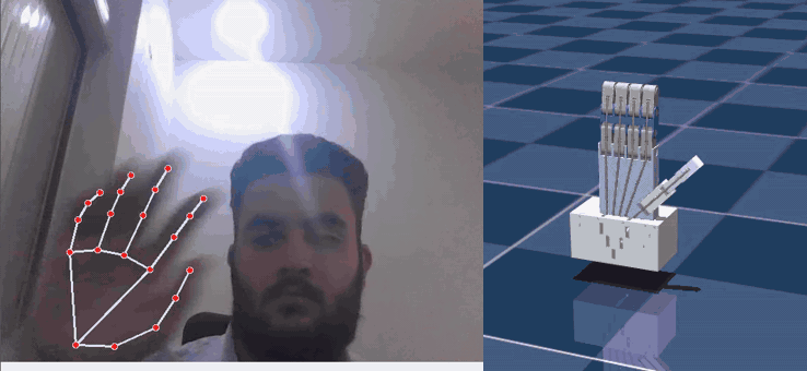 Both GUI windows from two containers running together on one display